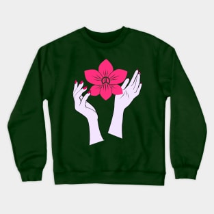 Holy orchid Crewneck Sweatshirt